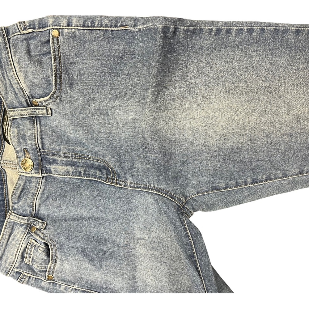 Buffalo David Bitton Jeans Womens 8/29 Blue Aubrey Mid-Rise Soft Ankle Grazer - Picture 7 of 15